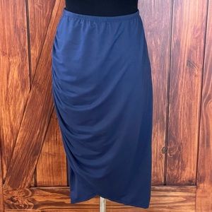 NWT Amelia James Gathered Pencil Skirt